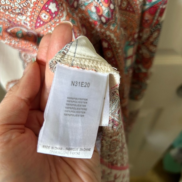 Boho handkerchief dress (one size fits all, fits medium well with room) - Picture 3 of 4